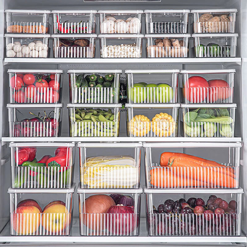 Organisateur de frigo - boite de rangement - cuisine