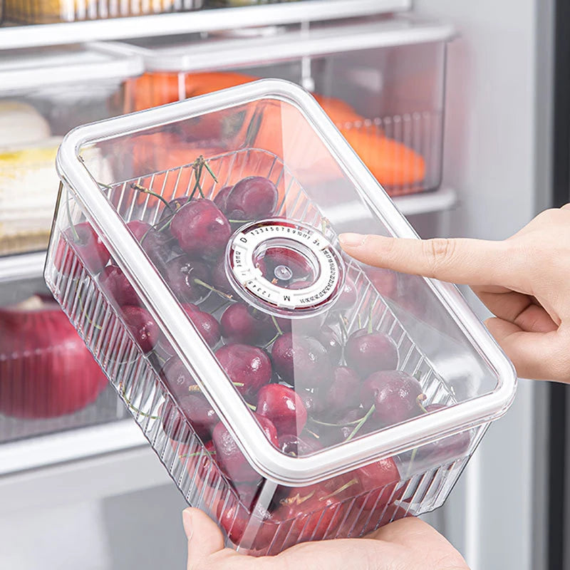 Organisateur de frigo - boite de rangement - cuisine